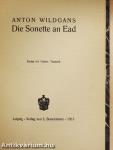 Die Sonette an Ead