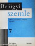 Belügyi Szemle 1984. július