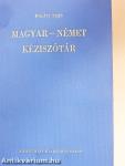 Magyar-német kéziszótár