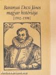 Baranyai Decsi János magyar históriája