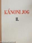 Kánoni jog II.