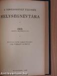 Csonka-Magyarország közigazgatási helységnévtára 1939./A visszacsatolt Felvidék helységnévtára 1939.