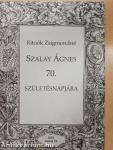 Szalay Ágnes 70. születésnapjára