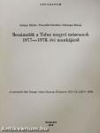 Beszámolók a Tolna megyei múzeumok 1977-1978. évi munkájáról