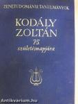 Kodály Zoltán 75. születésnapjára