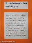Hivatalos nyelvünk kézikönyve