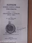 Sopron szabad királyi város története I/4.
