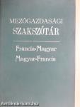Mezőgazdaság és mezőgazdasági iparok szakszótára