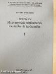 Bevezetés Magyarország történetének forrásaiba és irodalmába I.