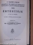 A Sacré Coeur Budapesti VIII. kerületi Sophianum Katholikus Leánygimnáziumának Értesítője 1928-1937.