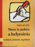 Nem is nehéz a helyesírás