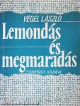 Lemondás és megmaradás