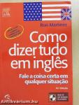 Como dizer tudo em ingles