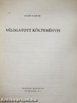 Oláh Gábor válogatott költeményei