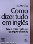 Como dizer tudo em ingles