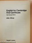 English for Cambridge First Certificate