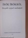 Írók írókról