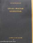 Angol-magyar kéziszótár