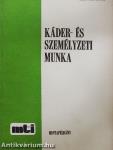 Káder- és személyzeti munka