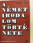 A német irodalom története I-II.