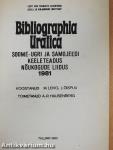 Bibliographia Uralica 1981