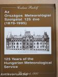 Az Országos Meteorológiai Szolgálat 125 éve (aláírt példány)