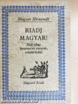 Riadj magyar!