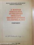 A Magyar Szocialista Munkáspárt országos értekezletének állásfoglalása