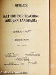 Method for Teaching Modern Languages II.