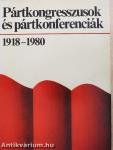 Pártkongresszusok és pártkonferenciák