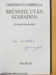 Brüsszel után szabadon (dedikált példány)