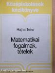 Matematikai fogalmak, tételek