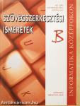 Szövegszerkesztési ismeretek "B"