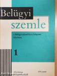 Belügyi Szemle 1978. január-december