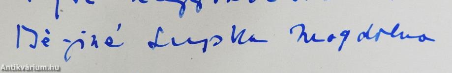 Aba-Novák emlékkiállítás (dedikált példány)