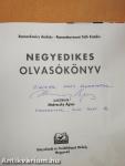 Negyedikes olvasókönyv (dedikált példány)