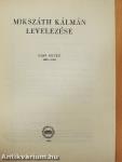Mikszáth Kálmán levelezése I-III.