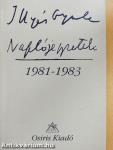 Naplójegyzetek 1981-1983