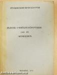 Jelentés a kerületi könyvtárak 1969. évi munkájáról