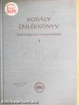 Kodály emlékkönyv