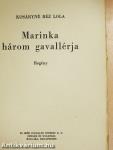 Marinka három gavallérja