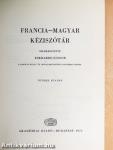 Francia-magyar kéziszótár 