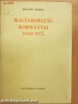 Magyarország kormányai 1848-1975