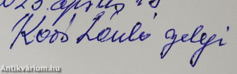 Nem láthatod a bánatom (dedikált példány)