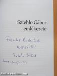 Sztehlo Gábor emlékezete (dedikált példány)