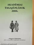 Akadémiai tagajánlások 2006.