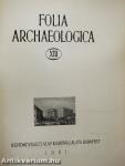 Folia archaeologica XIII.