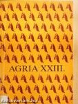 Agria XXIII.