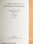 A Short History of English Literature
