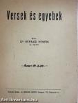 Versek és egyebek (dedikált példány)